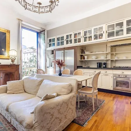 아파트 Duomo 10 Min - Elegant Flat In The Centre 밀라노